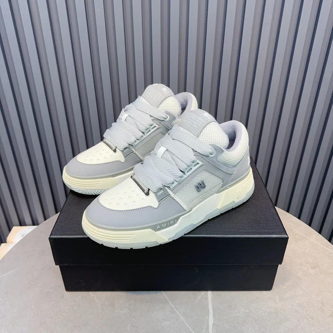 Men's shoes 💰660💰 AMIRI AMIRI trendy brand hot sale 🔥 Available all year round, couples 💑 Official website synchronization Imported fabrics 1⃣️ vs 1⃣️ replica, original factory special original sole, 35-45 (45. non-refundable)